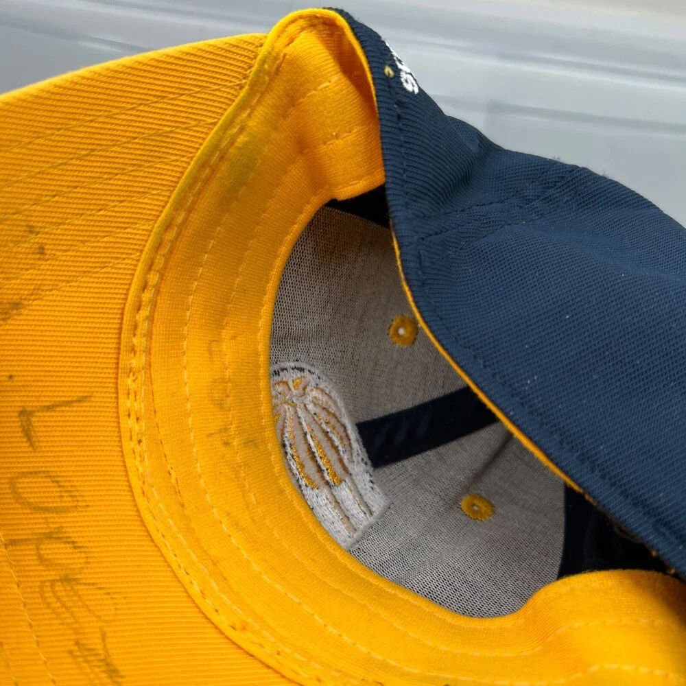 Adidas Indiana Pacers Hat Boys Blue Baseball Cap NBA Basketball Team‎ Child Size